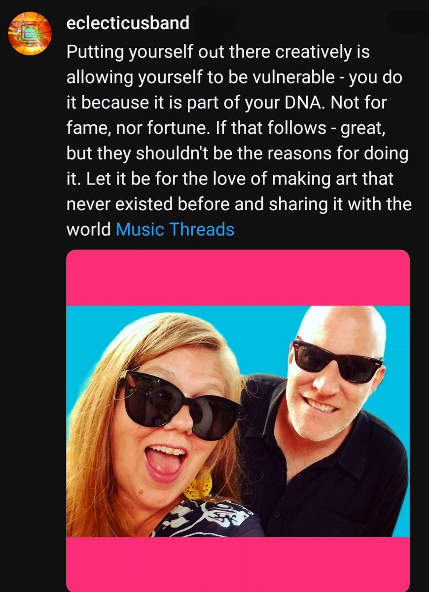 Just dropped: "I Wait for You"
linktr.ee/eclecticus