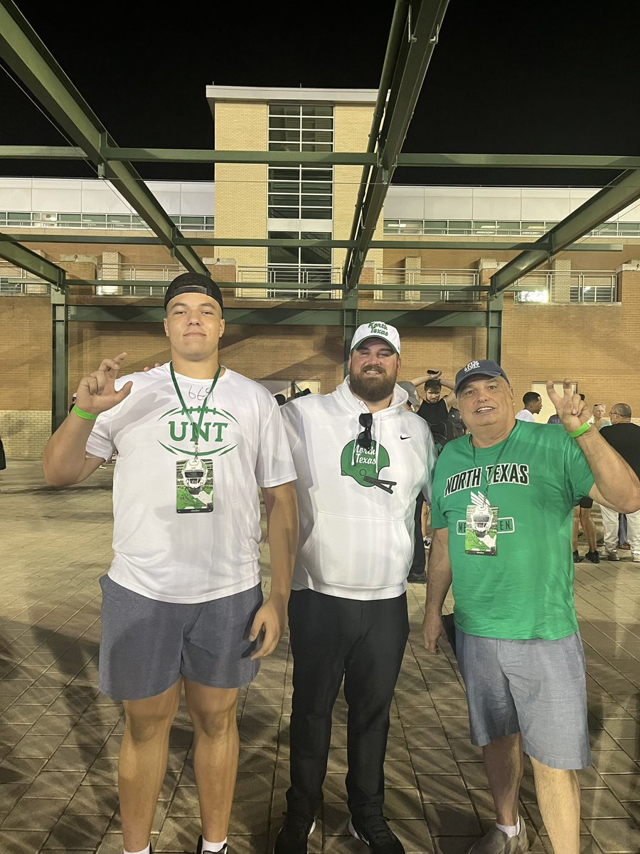 Evan Odom (@odomevan7) on Twitter photo Had a great time in Denton this afternoon noon; After a great talk with <a href="/CutterLeftwich/">Cutter Leftwich</a> , I am truly grateful to have received a scholarship offer to <a href="/MeanGreenFB/">UNT Football</a> !!
<a href="/__CoachMorris/">Eric Morris</a> <a href="/TrustMyEyesO/">⭕️FFERTUNITY</a> <a href="/rod_wolfard/">Rod Wolfard</a> <a href="/CoachCornell/">Noah Cornell</a>
#TMRollsDeep Had a great time in Denton this afternoon noon; After a great talk with <a href="/CutterLeftwich/">Cutter Leftwich</a> , I am truly grateful to have received a scholarship offer to <a href="/MeanGreenFB/">UNT Football</a> !!
<a href="/__CoachMorris/">Eric Morris</a> <a href="/TrustMyEyesO/">⭕️FFERTUNITY</a> <a href="/rod_wolfard/">Rod Wolfard</a> <a href="/CoachCornell/">Noah Cornell</a>
#TMRollsDeep
