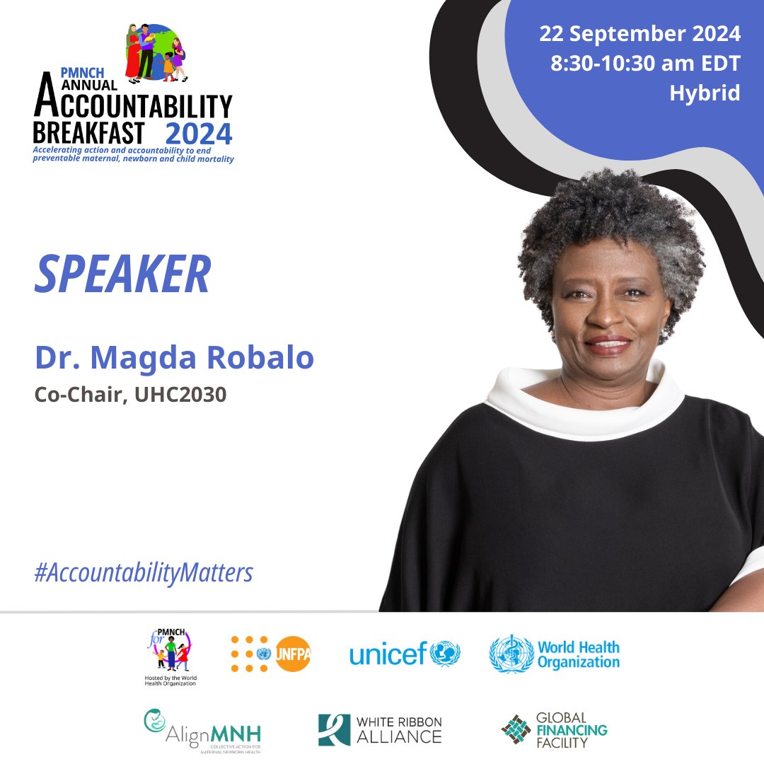 alignmnh's tweet photo. More speakers announced 👇

Join us this Sun, Sept 22 to discuss: what's needed to ⬆️ country implementation of the #WHA77 maternal, newborn and child health resolution; and how to ⬇️ MNCH mortality rates.

Join virtually! #AccountabilityMatters: https://t.co/Q8jTLPsi34

#UNGA79 https://t.co/zNhz19WYgu