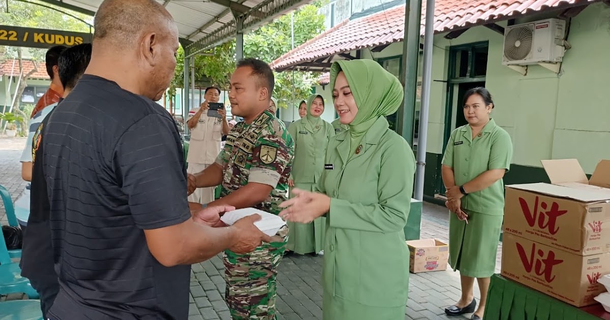 Sambut HUT TNI Ke-79 dan HUT Kodam IV/Dip ke 74 Kodim 0722/Kudus Gelar Donor Darah dlvr.it/TDXD4r