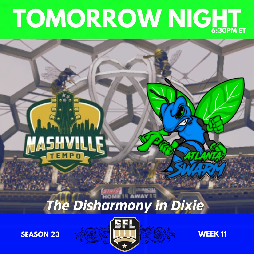 I guess we'll see who plays the best tune tomorrow night! Don't underestimate the intense melody of the buzz.. #disharmonyindixie #buzz #ATL #SFL