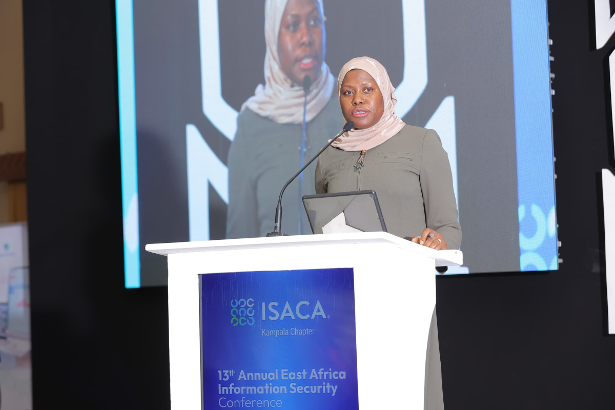 ISACA Kampala Chapter (@isacakampala) on Twitter photo EVENT MOMENT: Keynote Speech 🌟
The energy was palpable as Dr. Aminah Zawedde took the stage for her keynote, delivering insightful perspectives on the future of digital trust and the role of leadership in securing our digital landscapes.
Her vision set the tone for an EVENT MOMENT: Keynote Speech 🌟
The energy was palpable as Dr. Aminah Zawedde took the stage for her keynote, delivering insightful perspectives on the future of digital trust and the role of leadership in securing our digital landscapes.
Her vision set the tone for an