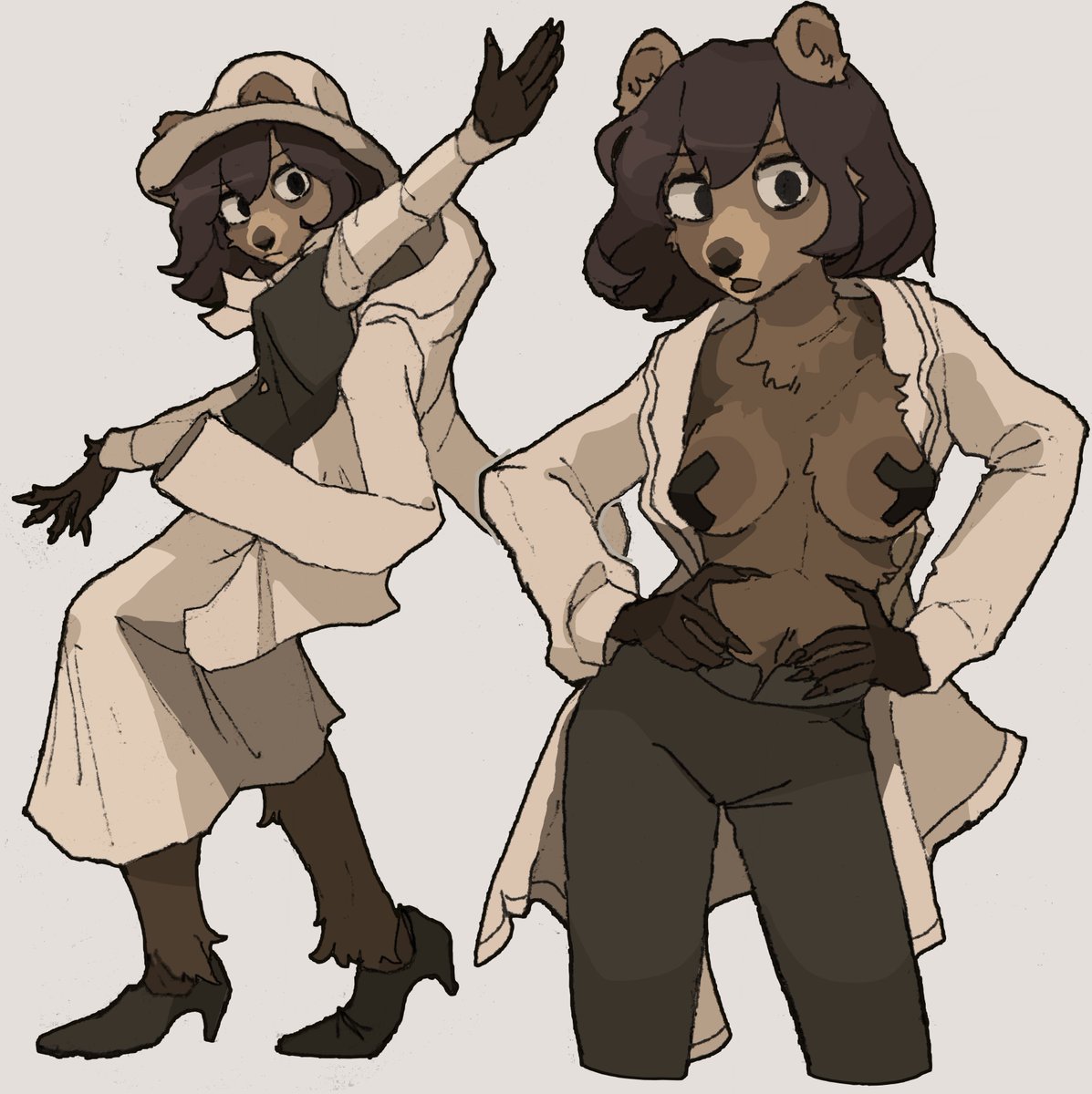 brown bear girl (hmmm)