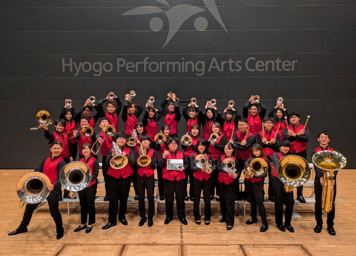 ブラフェス終了しました‼️🙂‍↕️
金管バンドの響きを大勢のお客さんの前で披露することができて良かったです✨🎺
次回は10/20（日）、長居公園で開催される東住吉区民フェスティバルに出演予定です✌
皆さまのご来場お待ちしております☀