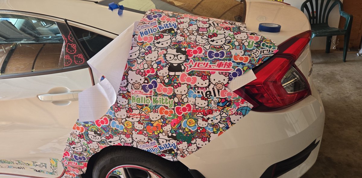 mr_ddr's tweet photo. New wrap on the back https://t.co/G63HXBxrZ3