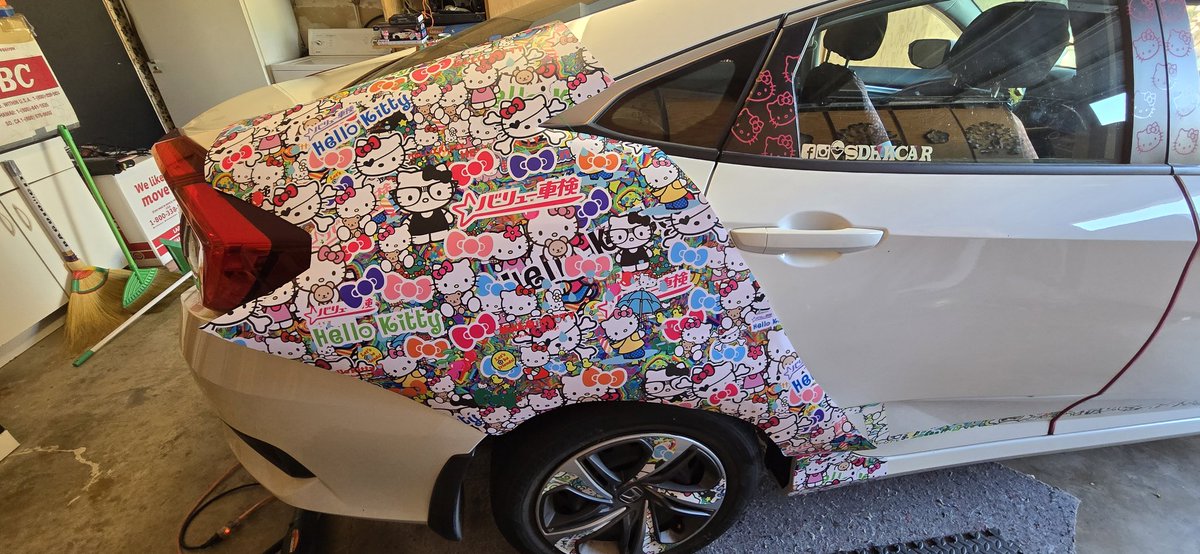 mr_ddr's tweet photo. New wrap on the back https://t.co/G63HXBxrZ3