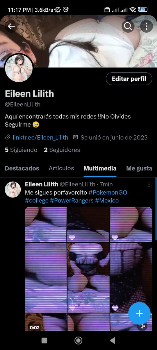 Zylith99's tweet photo. Me siguen por está cuentita secundaria ? 😊🙏🙏🙏 https://t.co/ntBHPMnYNo