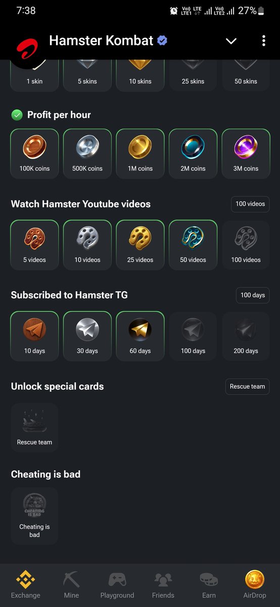 v_k_vivek's tweet photo. @Mysteryofcrypt @hamster_kombat I didn't get cheating is bad card but when  I open hamster today I  receive cheating bad card .
we not cheat the hamster , hamster cheats us # boycott Hamster .@hamster_kombat 🐹 https://t.co/lmrUnAGXcb