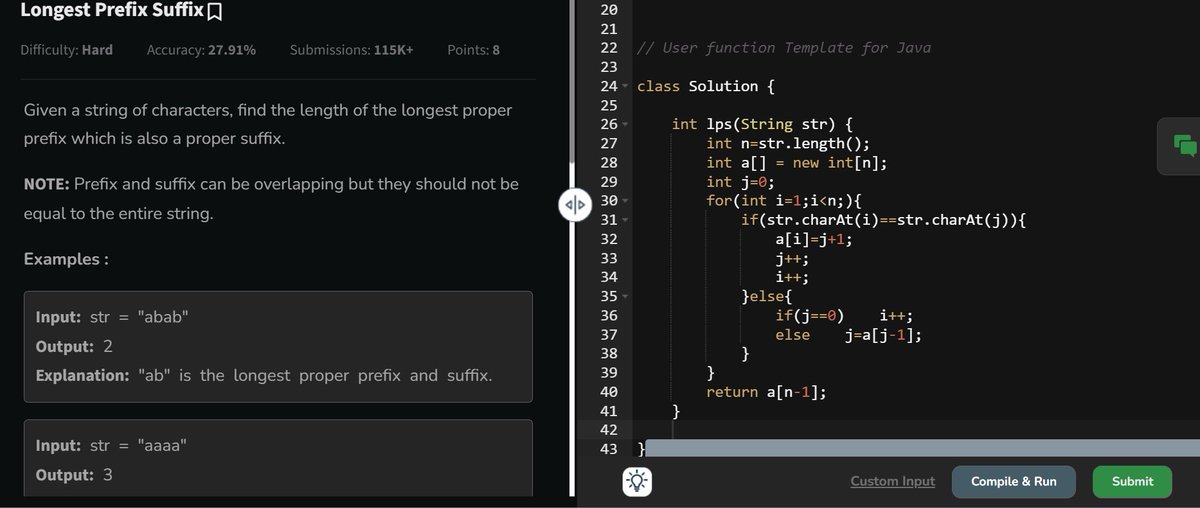 Pprratikk's tweet image. Day 11 of 21 days coding challenge
@geeksforgeeks
@DeutscheBank
#21DaysOfCoding #CodingChallenge #LearnToCode #GeekForGeeks #ING #DeutscheBank #geekstreak2024