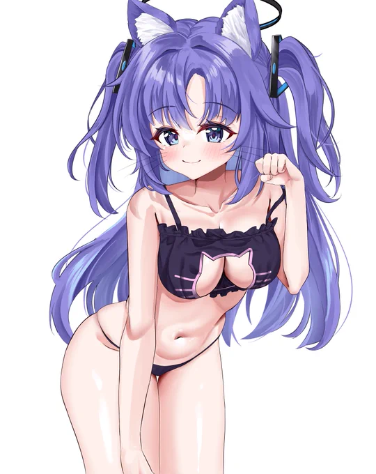 ついでに猫ランジェリー差分です