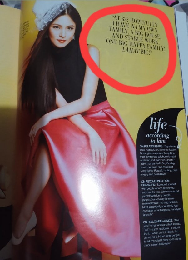 kookjinnieslove's tweet photo. Meron po ba #AskKim kasi gusto ko itanong kay @prinsesachinita sabi mo dito sa meg mag 2014 sagot mo yan 10yrs from now. Priority mo pa rin ba? Or magwait pa ulit 10yrs? Grabe maka kim chiu ang friend ko meron siya magazine ni kimmy 🤭 ako kasi naging fan nung #KimPau lang start https://t.co/1GOjRRrVUW
