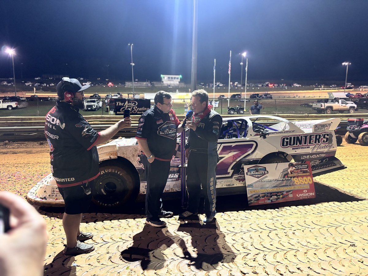 Logan goes flag to flag here at <a href="/NattyBSpeedway/">Natural Bridge Speedway</a> to take home the $8800 to win feature in the Tommy Bare Memorial! 

This was a special one for us!