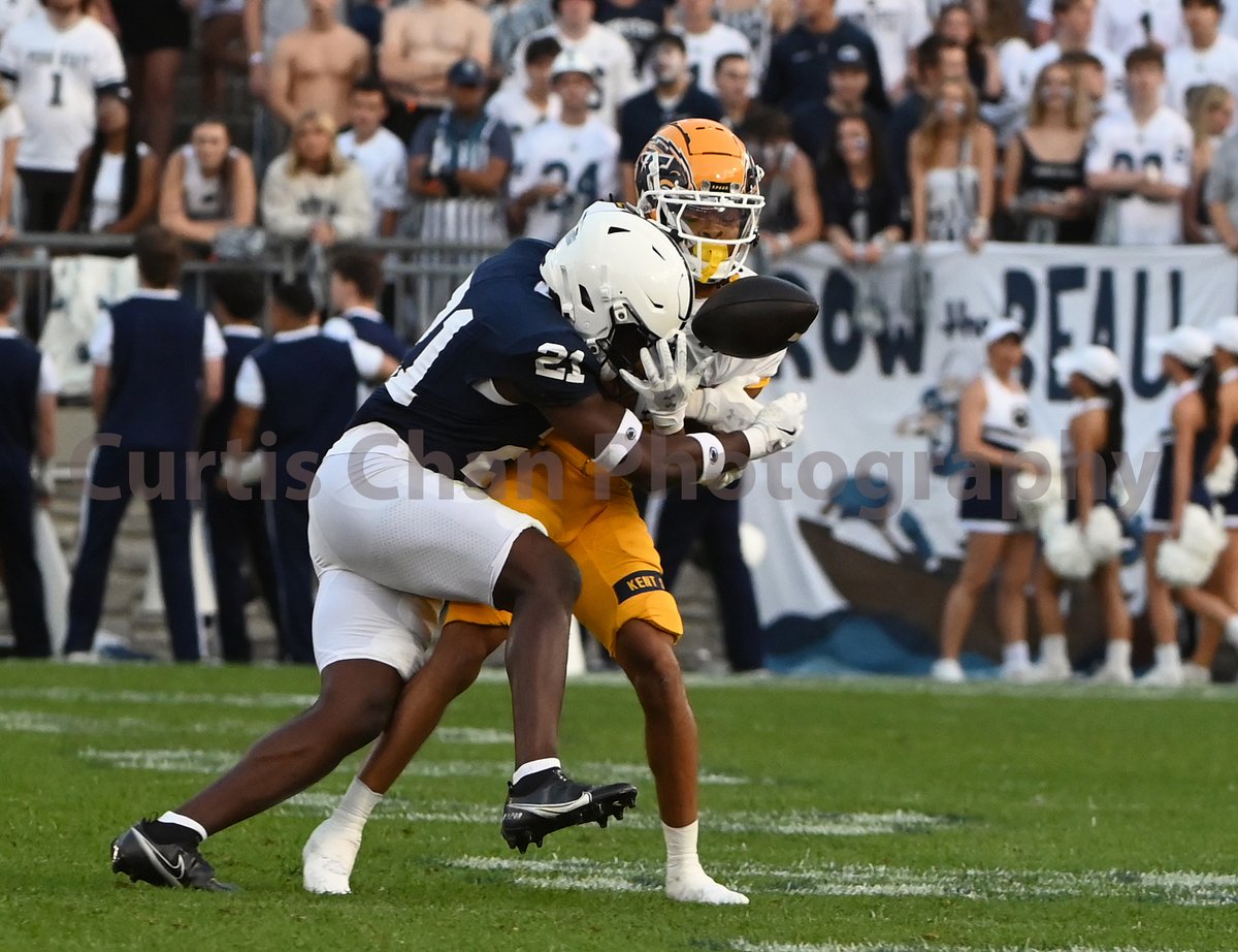 CurtisYChan's tweet photo. A few images shot from @PennStateFball's final non-conference matchup against @KentStFootball. https://t.co/lKIykvACEc