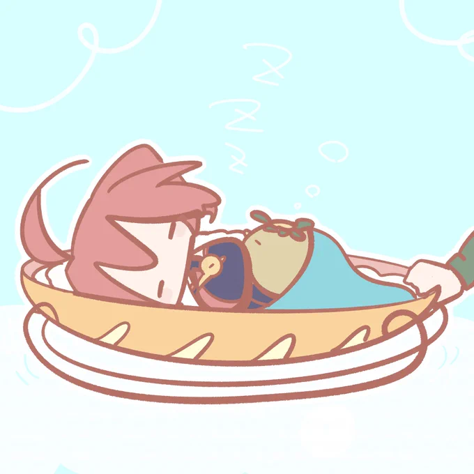ゆりかごとテトさん