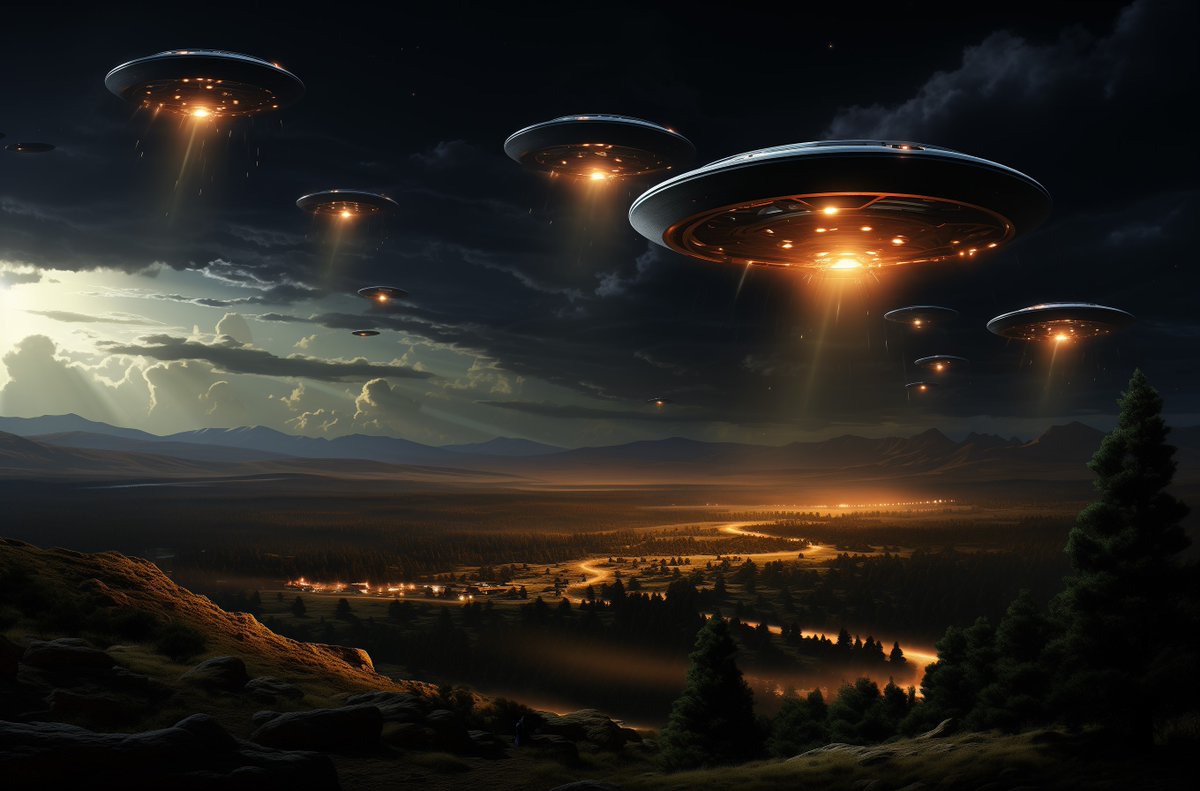 w1gglb0t's tweet image. Blue beam   #AIart #synthography #UFOart