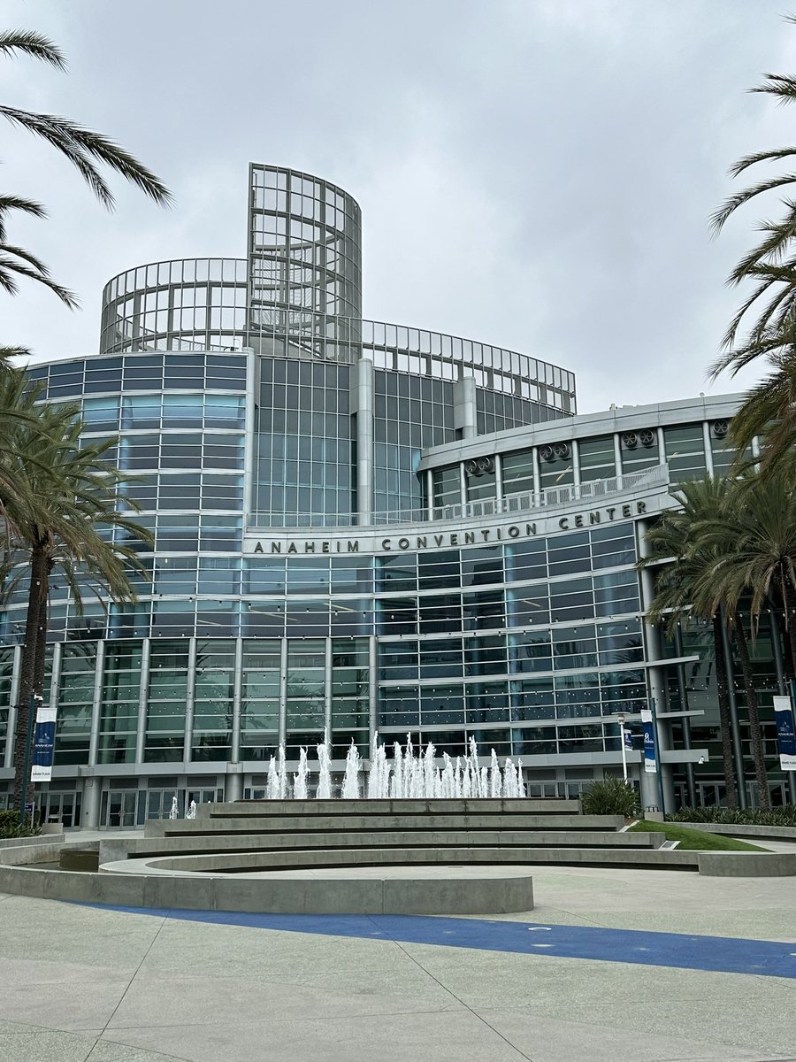 guertin's tweet photo. So far, this is the only spot in Anaheim I haven’t seen anyone wearing mouse ears - but I’ve only been in the Convention Center to pick up my name badge so far. Let’s see if any ears appear when #GSA2024 kicks off its technical program tomorrow…. https://t.co/kenZ7FD3by