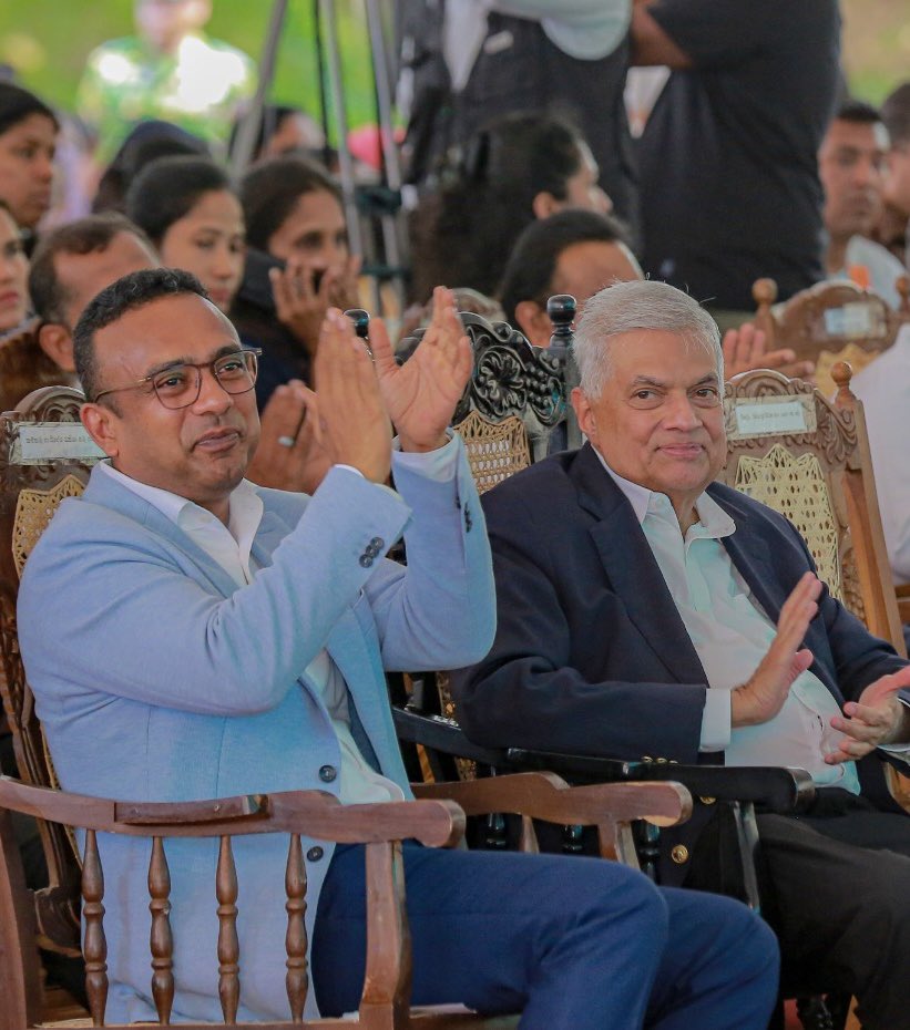 nanayakkara77's tweet photo. I have no regrets about being part of RW's team during a time of national crisis. I utilized the power given to me by the people, under RW's guidance. We are committed to finishing what we started, no matter what. Wishing #Rw all the best and proud of you for your statesmanship https://t.co/s2nJGiMjuI