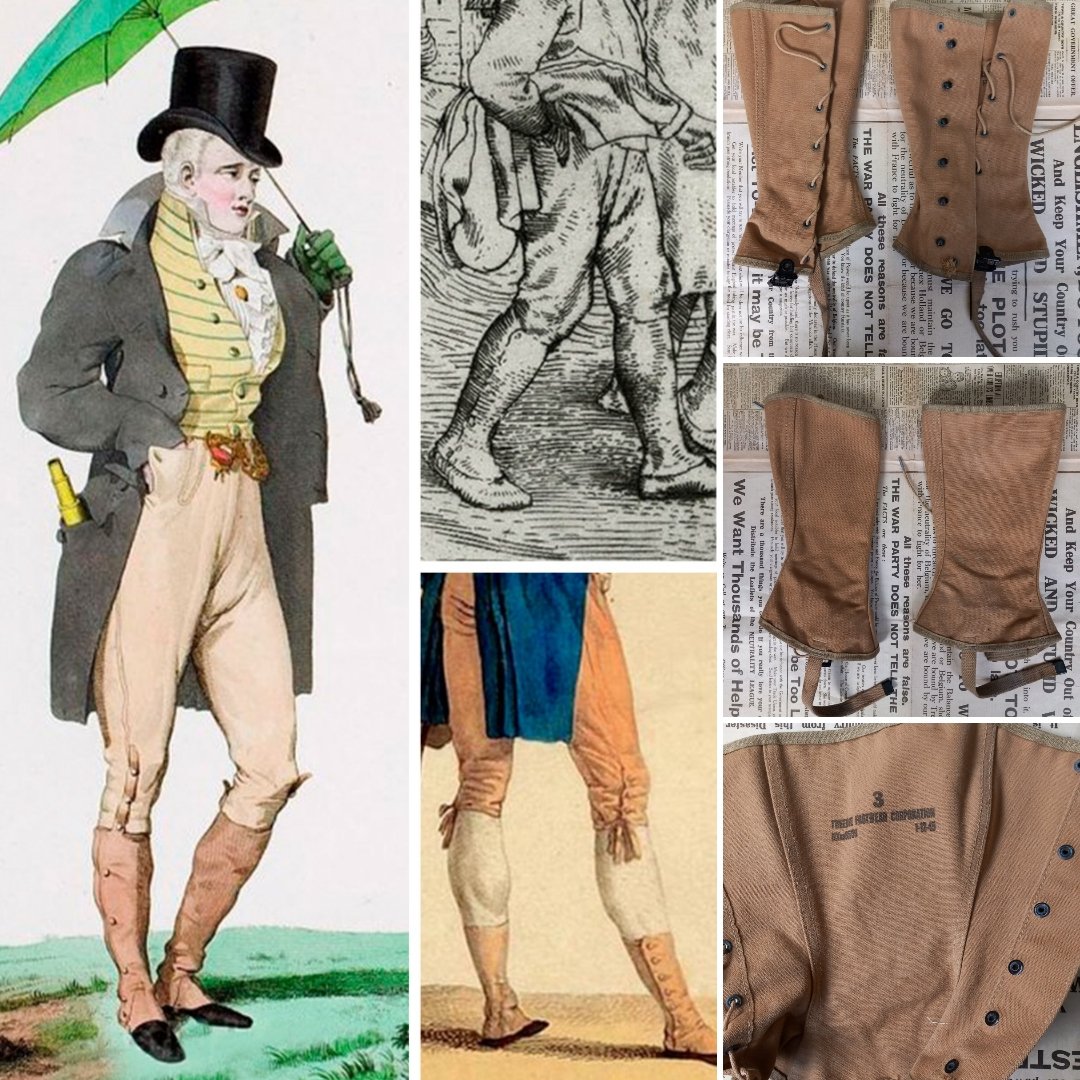 Trouvaillesde's tweet image. For sale - authentic vintage gaiters/spats boot cover

#VintageSpats #Gaiters #BootCovers  #AntiqueAccessories #HistoricalFashion  #VintageCollectibles #ClassicMenswear #ReenactmentGear #HistoryEnthusiast #FashionHistory #VintageClothing #MensVintage

etsy.com/uk/listing/167…