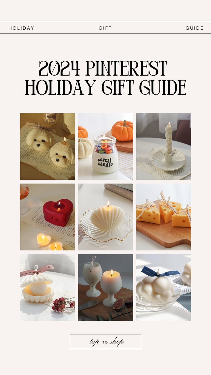 BluewineStudio's tweet photo. https://t.co/2dXtTqGstU
2024 pinterest holiday gift guide
aesthetic handmade candles &amp; curated home decor
#giftguide #giftidea #Christmasgifts #Christmas2024 #ChristmasGiftIdeas #giftsforher #etsyfinds https://t.co/MRra6WAT5u