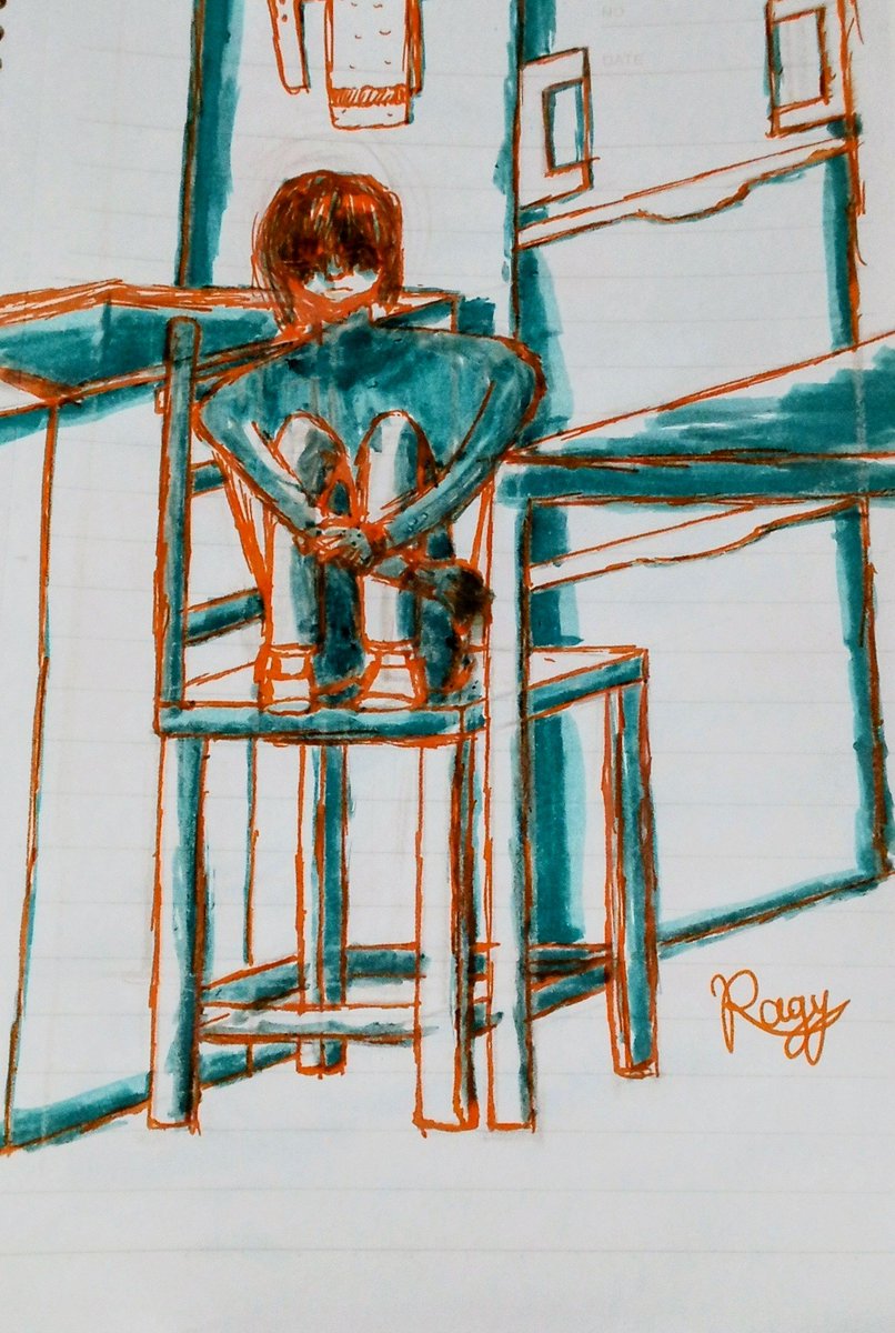 RagyCh's tweet photo. [題名]One day.
＃Ragy ＃この世界観に惚れろ #絵師さんと繋がりたい ＃絵師さんフォロバ100 ＃落書き ＃お絵描き https://t.co/IlMSyjL2bh