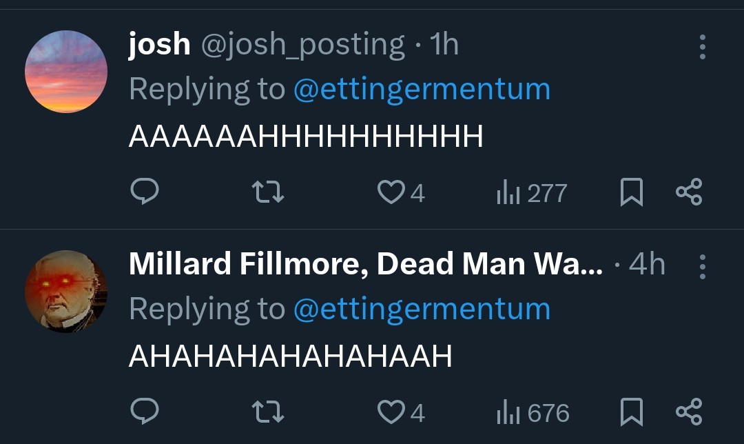 chris_js_'s tweet photo. @ettingermentum Lol all responses fall into these 2 categories https://t.co/fF4kz7udqM