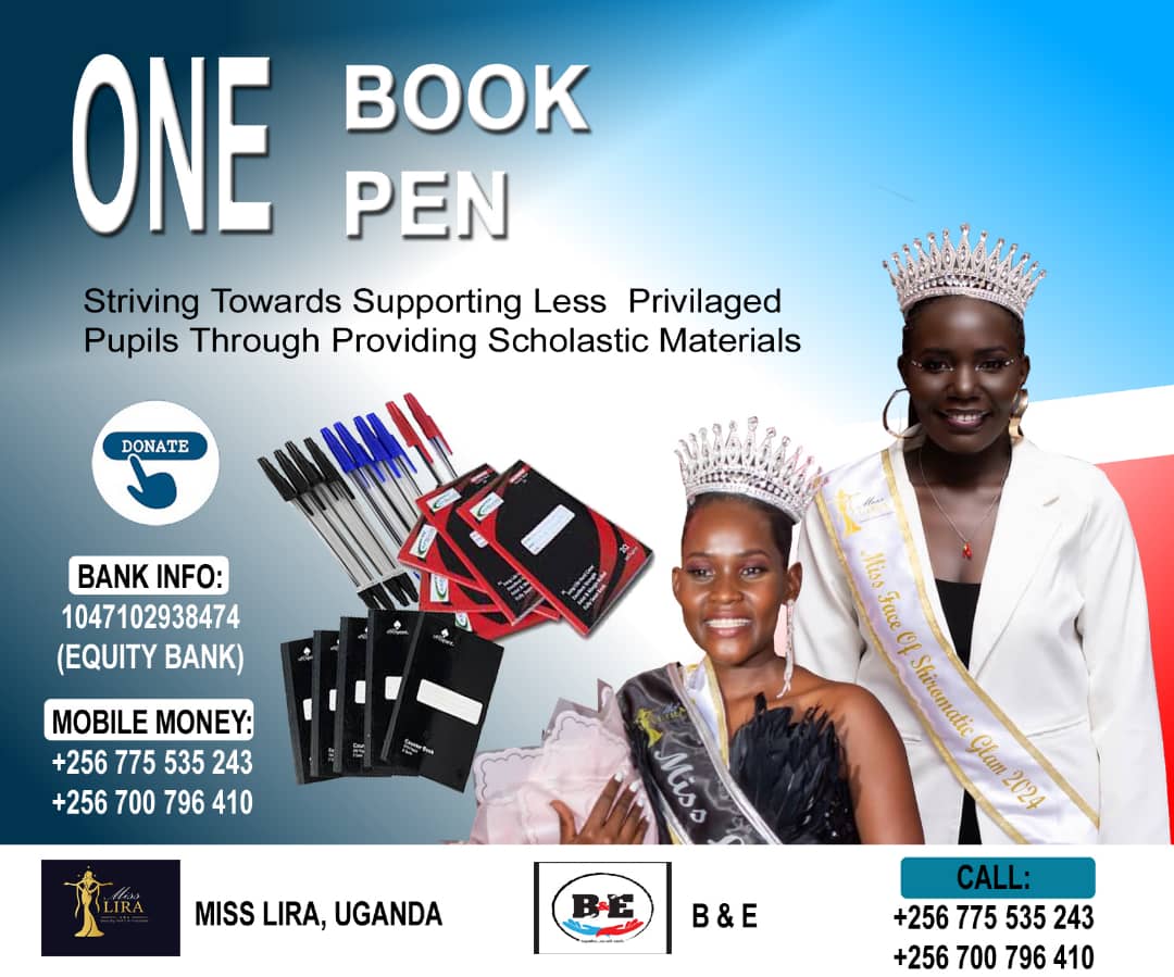 Brian__Skid's tweet photo. Empowering Minds, One Book One Pen at a Time
Introducing the One Book One Pen Donation Project!
Join us in our mission to provide educational resources to underprivileged students, fostering a love for reading and learning
Contact: 0775535243 or 0700796410
#OneBookOnePen https://t.co/3NZt1gzIzF