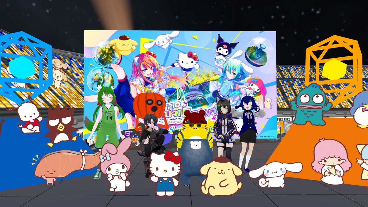 _qymvrc_'s tweet photo. PEKOPEKOBATTLE~サンリオVfesらんだむ杯~
参加させていただきました。すごい楽しかったです!
一緒に遊んでくれたチームの皆さん、サンリオのVTuberの御三方、素敵なイベントを開催してくれた運営の皆さん、本当にありがとうございました!!🙏✨
#サンリオVfes
#PPB2
#ペコペコバトル https://t.co/AfCiCFJ9YO