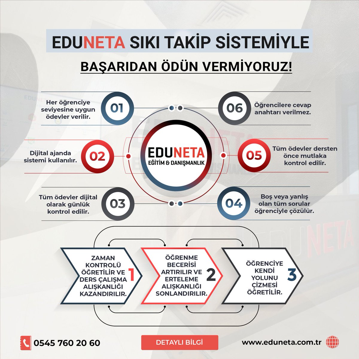 ✨ EduNeta Sıkı Takip Sistemiyle Başarıdan Ödün Vermiyoruz! ✨
📚 Başarıya giden yolda emin adımlarla ilerlemek için bizimle iletişime geçin!

📞0545 760 20 60

#lgskurs #lgskursları #lgskursfiyatlari #ataşehirlgs #ataşehirlgshazırlık #lgs