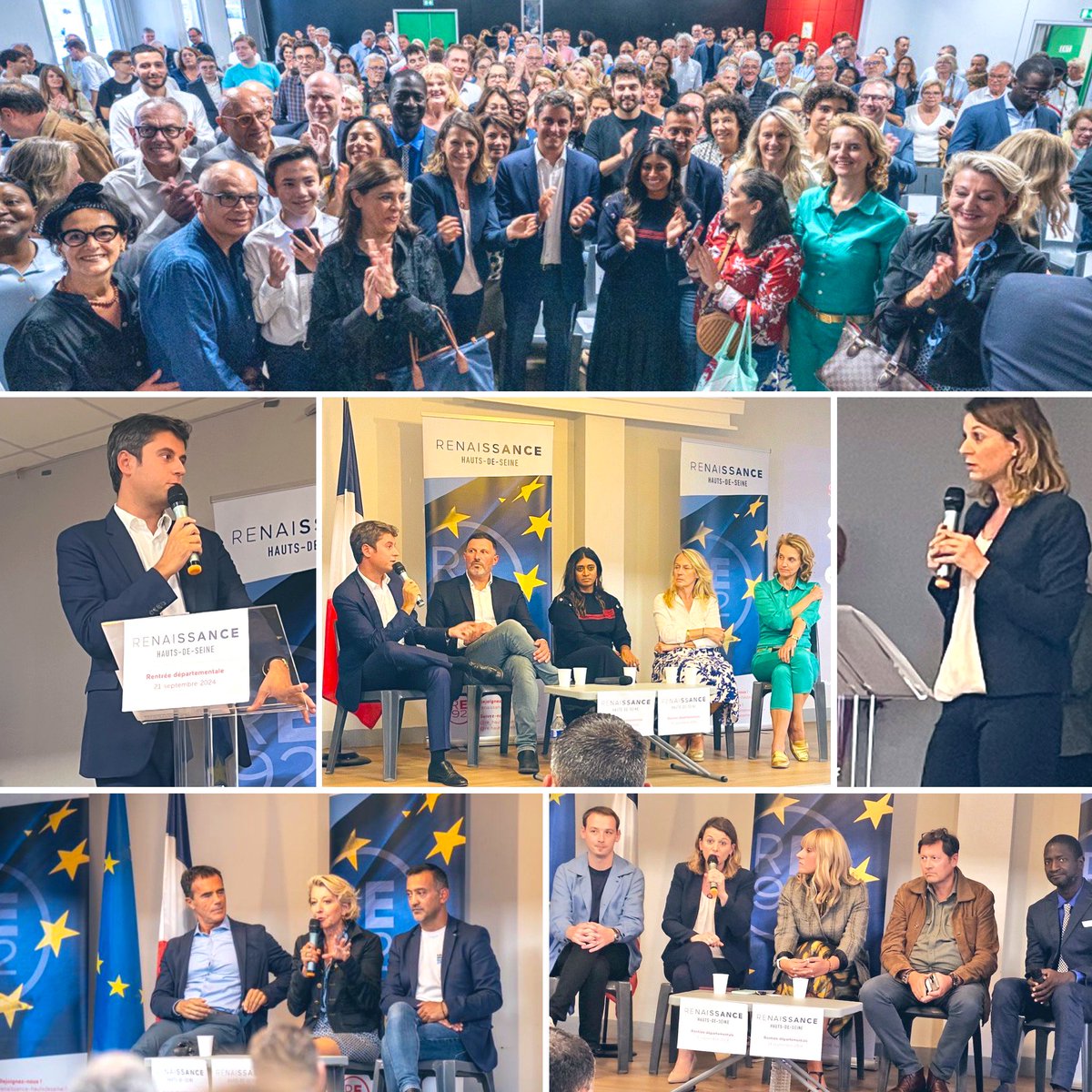 Renaissance Hauts-de-Seine (@re_hautsdeseine) on Twitter photo 🔥 Vous étiez près de 300 pour la rentrée de <a href="/Renaissance/">Renaissance</a> #HautdeSeine !
Militants, élus locaux, parlementaires : tous réunis pour construire l’avenir !
<a href="/GabrielAttal/">Gabriel Attal</a> <a href="/lauriannerossi/">Laurianne Rossi</a>
🇫🇷🇪🇺 🔥 Vous étiez près de 300 pour la rentrée de <a href="/Renaissance/">Renaissance</a> #HautdeSeine !
Militants, élus locaux, parlementaires : tous réunis pour construire l’avenir !
<a href="/GabrielAttal/">Gabriel Attal</a> <a href="/lauriannerossi/">Laurianne Rossi</a>
🇫🇷🇪🇺