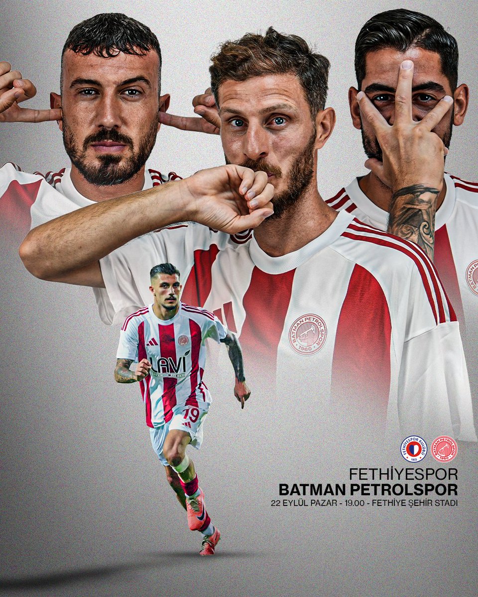 batmanpetrolfk's tweet photo. ROJA MAÇE | MAÇ GÜNÜ | MATCH DAY
#BugünGünlerdenPETROLSPOR💪

🏆 2. Lig 2024-25 Sezonu
🗓️ 4. Hafta
⚽ Fethiyespor
📆 22.09.2024
⏰ 19.00
🏟️ Fethiye Stadyumu
📲 #FTHvBPS https://t.co/cceQQfNjEv