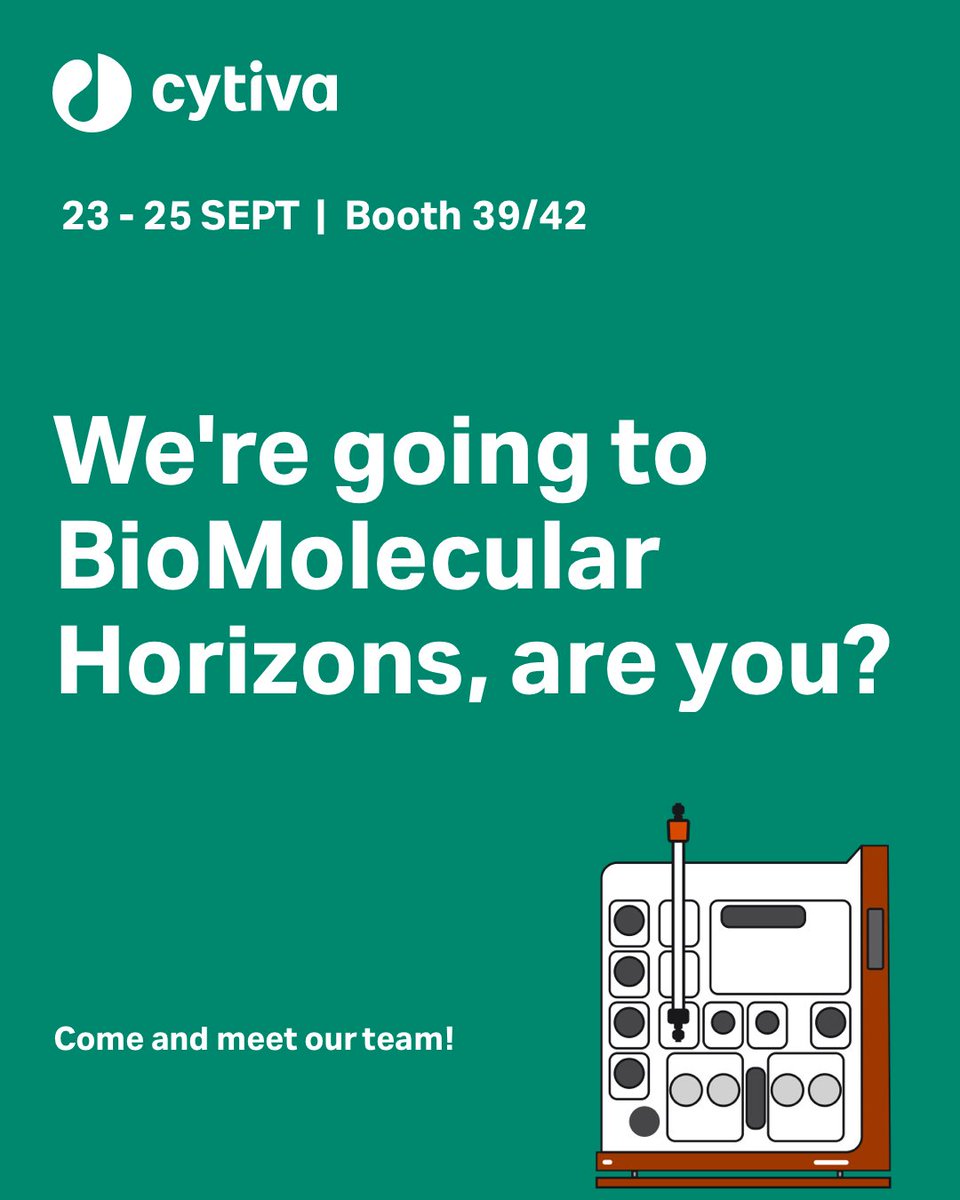 BioMolecular Horizons is in Melbourne this coming week26th IUBMB
17th  FAOBMB
22nd ComBio
Swing by Cytiva's booth to explore breakthrough solutions and chat with our specialists to shape the future of research together.

cytiva.link/h518x