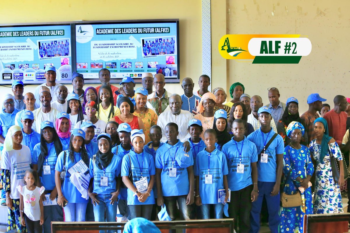 Cérémonie d'ouverture de l'académie des leaders du futur (#ALF ). Au menu de cette initiative des visites d'entreprises,  un bootcamp de déconstruction,  des formations modulaires,  le rendez-vous des Leaders, une découverte d'initiatives scientifique <a href="/PR_Diomaye/">Bassirou Diomaye Faye</a> <a href="/SonkoOfficiel/">Ousmane Sonko</a>