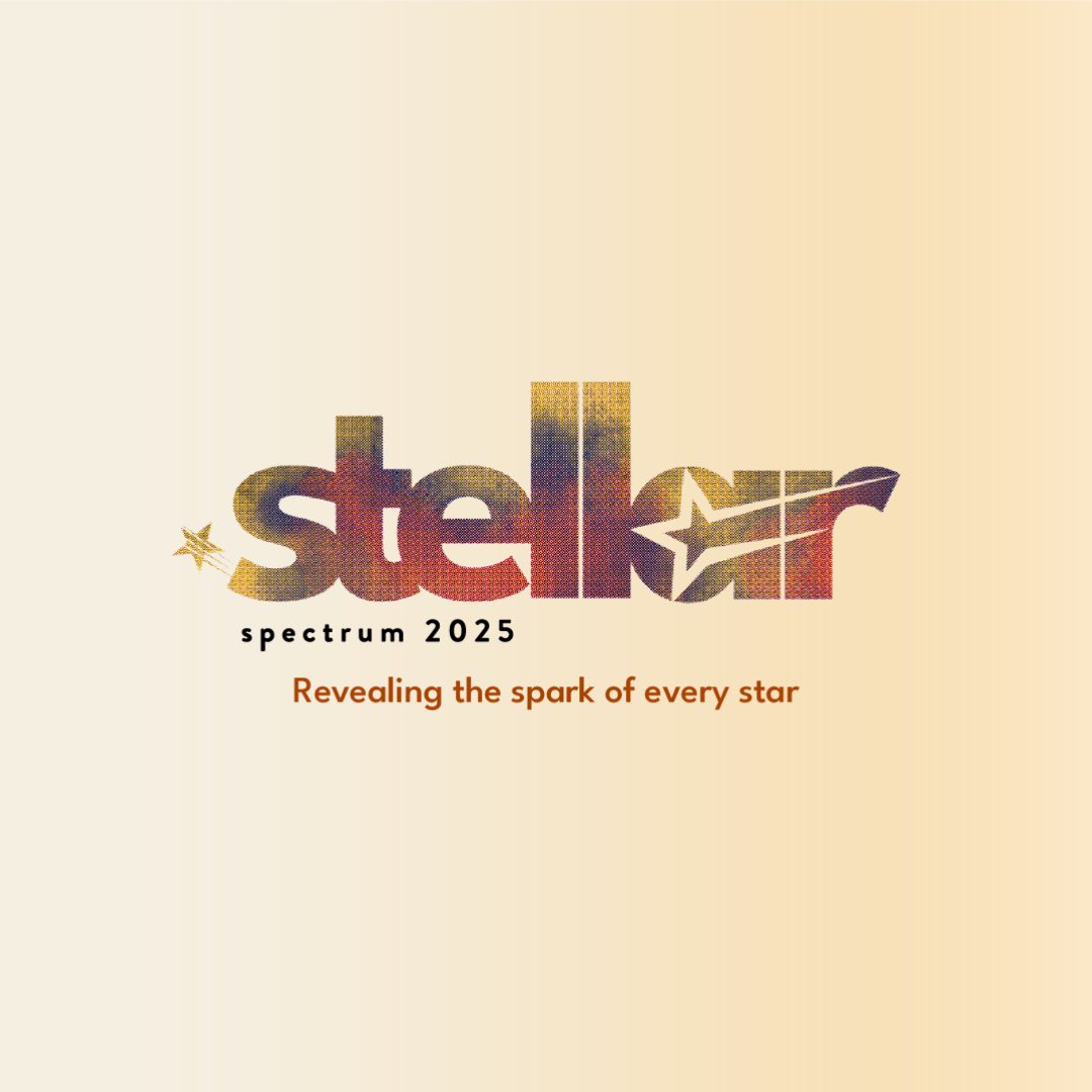 UBDSpectrum's tweet photo. πβ¨ Spectrum 2025: Stellar is here!β¨π
Our new logo is inspired by the 71 amazing artists in our universe. ππ It shows our love for creativity, innovation, and exploration!
Come with us on this cosmic adventure! ππ«
#UBDSpectrum #FASSUBD #UBDDCI https://t.co/DAopz5B6It