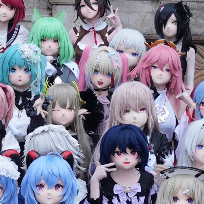 今年也是再来过了 希望明年还来！
集邮这两天慢慢发吧！
#kigurumi #着ぐるみ