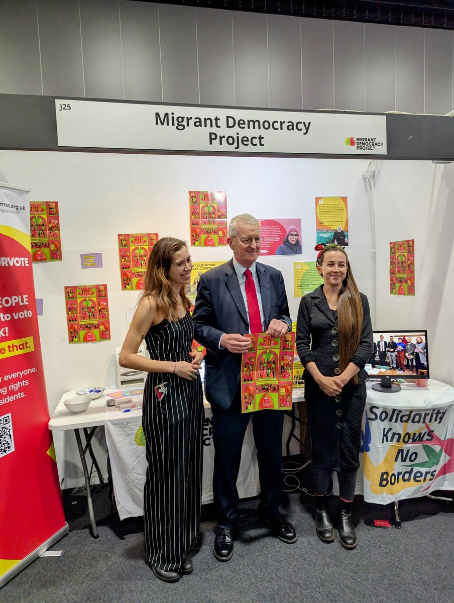 Migrant Democracy Project tweet media