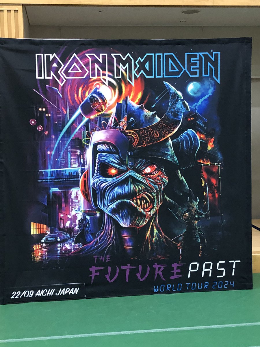 MI23_D's tweet photo. アイアンメイデン愛知公演に行ってきました！

#IronMaiden 
#アイアンメイデン https://t.co/7wqhw3BF0I