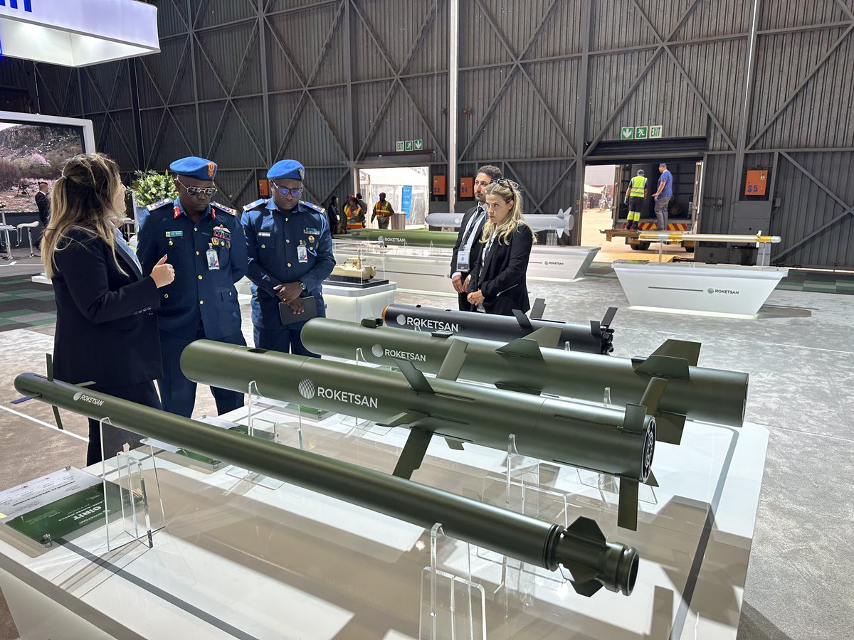 roketsan's tweet image. Thank you to our visitors who experienced our advanced defense solutions at our booth at #AAD2024 🇹🇷🤝🇿🇦 

#RiseForTomorrow 🌟 
#Roketsan