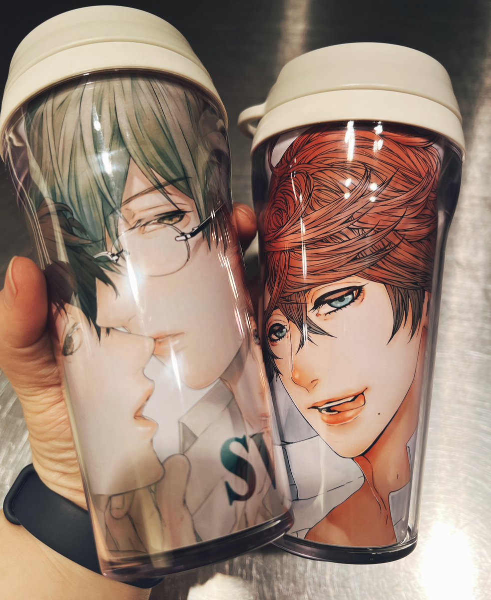 「#J庭56 #JGARDEN56 switchとDOLLSのタンブラー(500円」|naked ape逢川里羅のイラスト