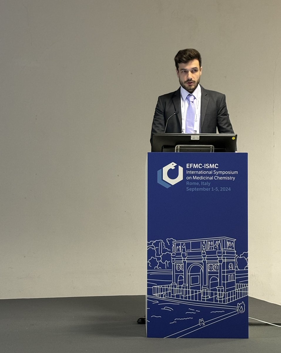 M_Karrenbrock's tweet photo. I had a talk at the "EFMC-ISMC" conference in Rome with title "Accurate estimation of binding free energies on challenging protein-ligand complexes" about these two publications
https://t.co/G9DHvaZT3F
https://t.co/Mjo6CLKTJH

#CompChem https://t.co/QTmuglCIiq