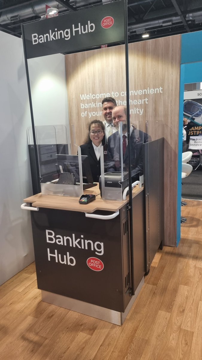 Delighted to welcome <a href="/jreynoldsMP/">Jonathan Reynolds</a> to our stand at #LPC24 and looking forward to officially opening our permanent Stalybridge Banking Hub with him later this week!