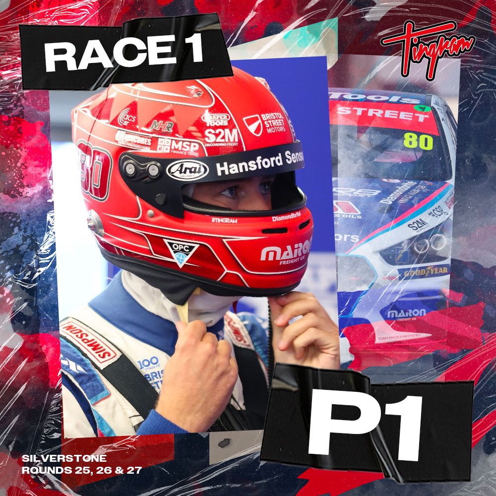 Tomingram80's tweet photo. WINNER WINNER 🏁🏆 #Tingram #BTCC #Silverstone #HansfordSensors @Excelr8M @BristolStMotors @MaironFreightUK https://t.co/wnwEcMwpSr