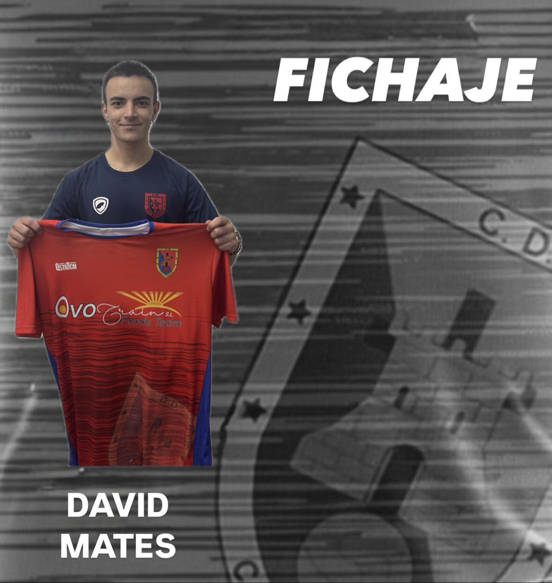 Fichaje Mates. Otro fichaje y este del pueblo. David Mates nos aportará frescura y último pase en la parcela ofensiva, con gran visión de juego. Bienvenido David.
AÚPA CABAXA🔵🔴
