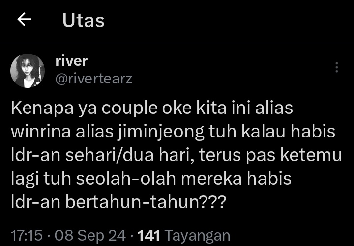 rivertearz's tweet photo. Gua kata juga apa. https://t.co/xzVJb6ECVN