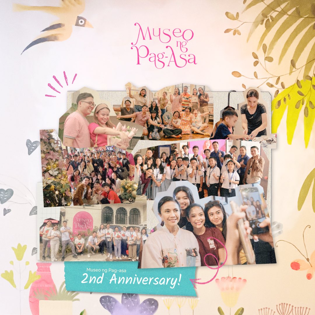 HAPPY 2ND BIRTHDAY, MUSEO NG PAG-ASA! 🌸

In the past two years, the Museo ng Pag-Asa has evolved into more than just a symbol of hope—it has become a space for community engagement, artistic expression, and cultural empowerment.