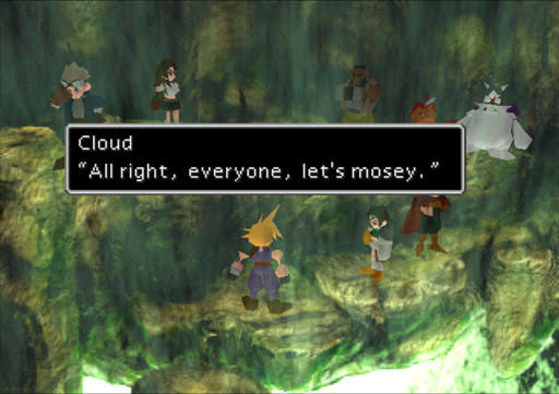 We're finally seeing the real!Cloud in 4k. His dorky, goofy but shy self. 🥺