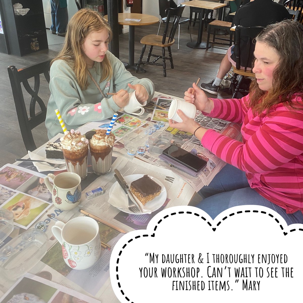 martinharmanart's tweet image. We are so happy 🙏 you guys enjoyed our workshop. "Paint Your Own Handmade Wheel Thrown Pottery Mug" at The Notehouse. Stay tuned for the finished result!
.
.
.
#paintyourownmugworkshop #creativeworkshop #ceramicworkshop #yattonevents #yatton