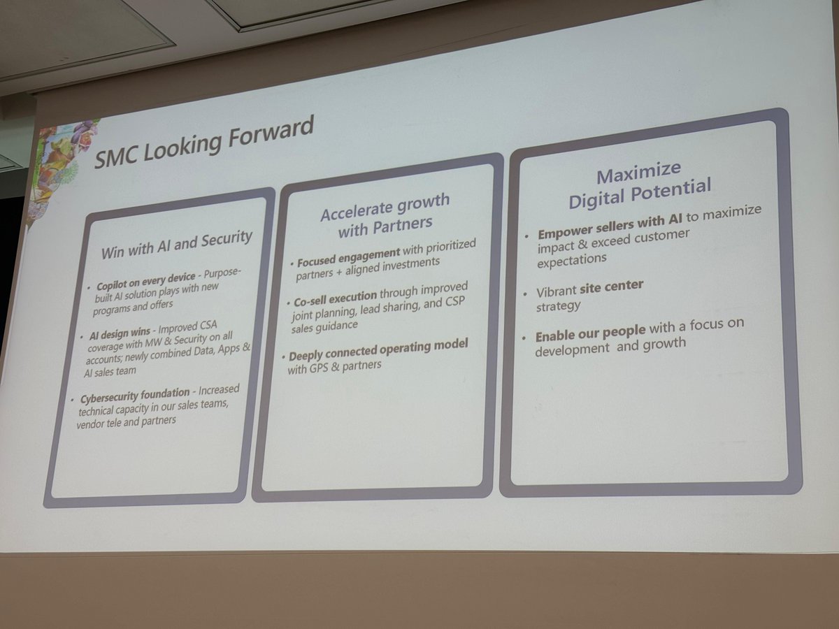 Salem_Baras's tweet photo. It was a pleasure for me to attend #Microsoft FY25 Enterprise Partner Connect Saudi Arabia #Q1EPC. Microsoft leadership Team shared their insights, latest updates, and strategic directions for partnership and innovations on Microsoft Cloud and AI solutions.
Thanks Microsoft team, and special thanks to Turki Badhris, Ayman AlGhamdi , Turki Al Shuail, Tamer Elhamy, Amgad Fouda, Danah Al Saleh
#MicrosoftArabia #Q1EPC #Partnership #innovation #Cloud