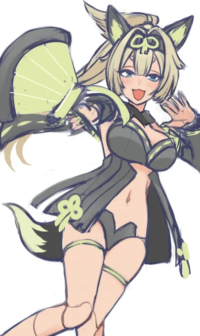 このまま1枚絵にするなら すぐ拡大&角度しちゃう