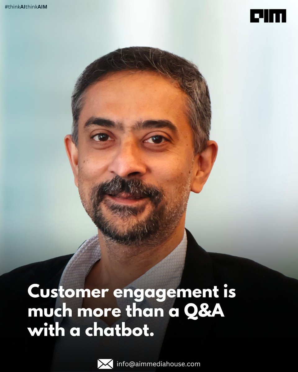 n an exclusive chat, Kyndryl India’s CTO Sreekrishnan Venkateswaran shared how Agentic AI is transforming industries—by combining AI, custom code, and APIs to create intelligent workflows that solve real-world problems autonomously. 

Read more - analyticsindiamag.com/intellectual-a…