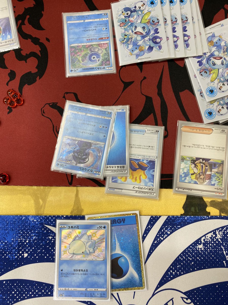 kiku6924's tweet photo. GLCレギュ
水タイプ統一戦
決勝まで行くも相手後攻1ターンキルされて負け😂ベンチにたねポケモンおらんで秒で終わったwww
これがこうなってこう!
#GLCpokemon
#GLCJapan
#GLC交流会
#GLC広島タイプ統一戦💧 https://t.co/YViJUmyEzS